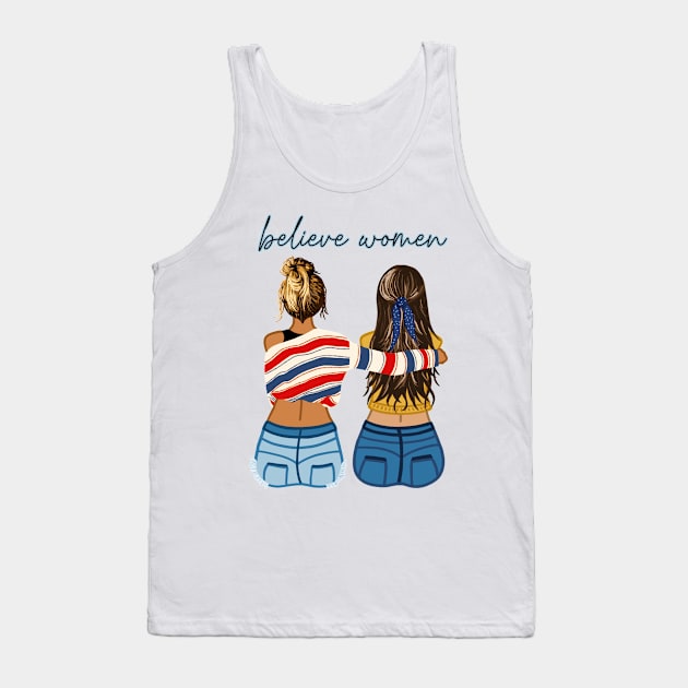 Believe Women Tank Top by sparkling-in-silence